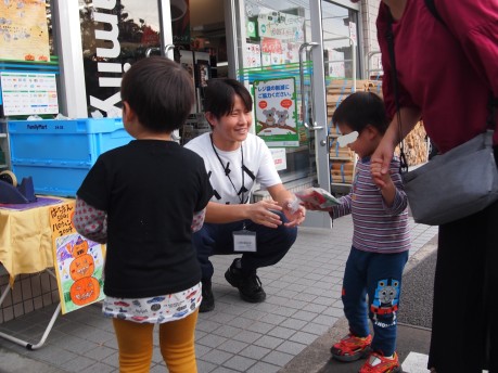 商店街と地域の子どもをつなぐまちづくり